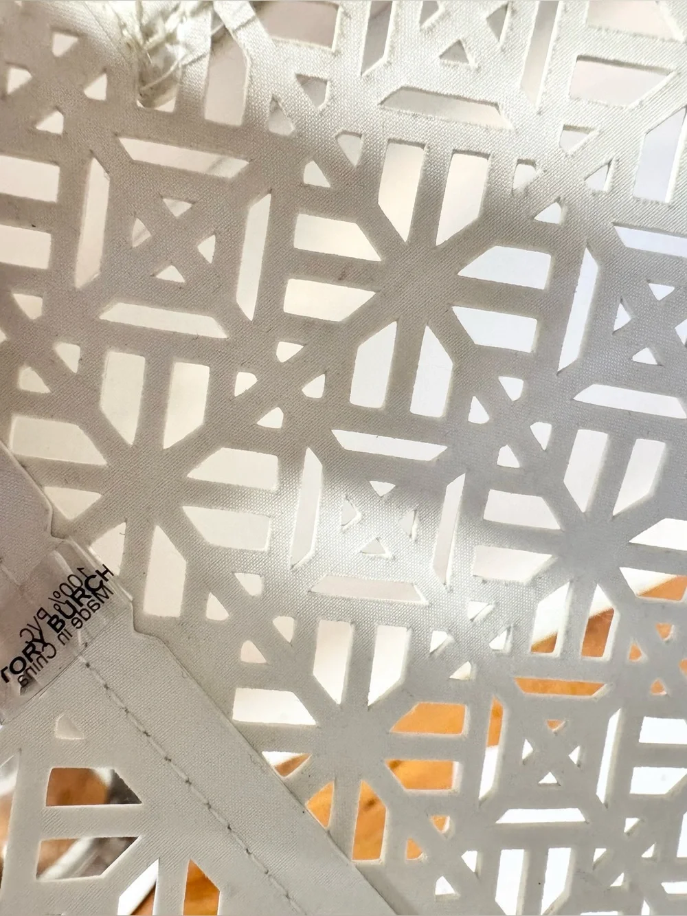 Tory Burch white tote
